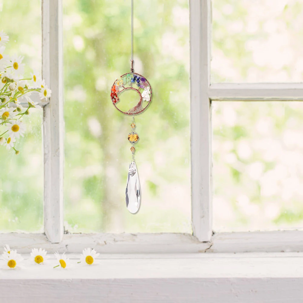 Colorful Hanging Suncatcher Crystal