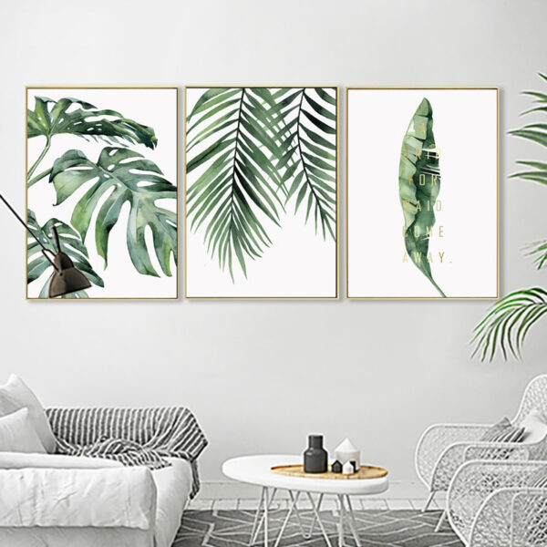 Scandinavian Style Tropical Plants Poster - Image 4