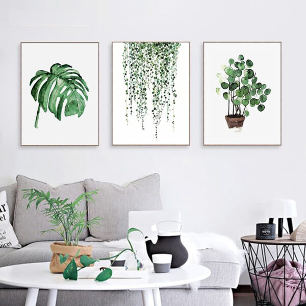 Scandinavian Style Tropical Plants Poster - Image 5