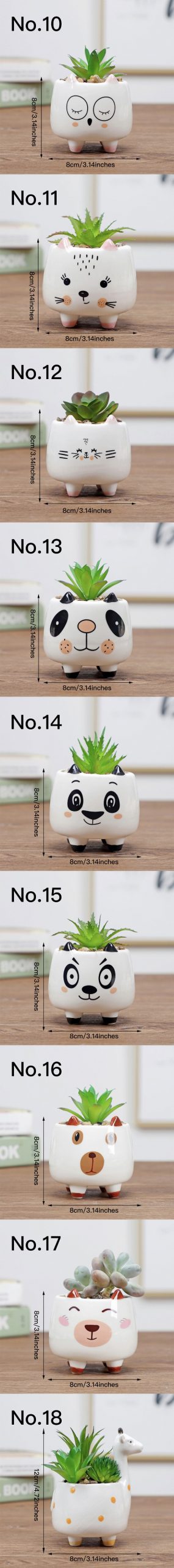 Cute Animal Ceramic Pot Planter