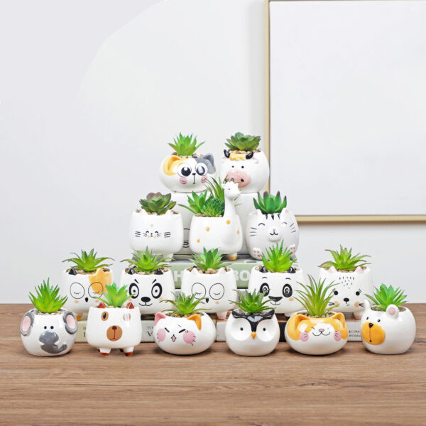 Cute Animal Ceramic Pot Planter